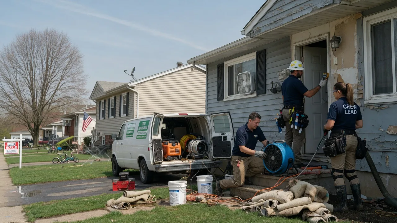 Flood Cleanup in Kelleys Island, OH near me